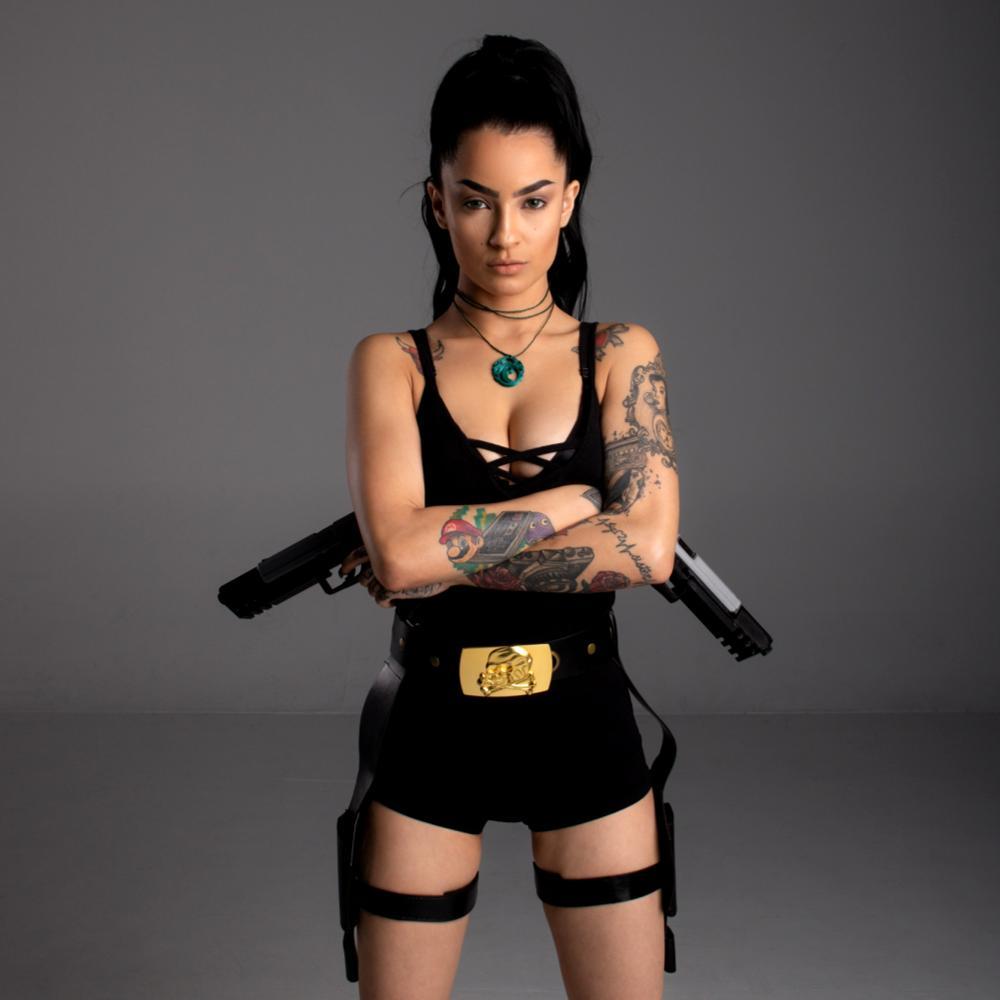Lara Croft Tomb Raider Prop SideArms cosplay - ThingHero by Solutions of Consequence
