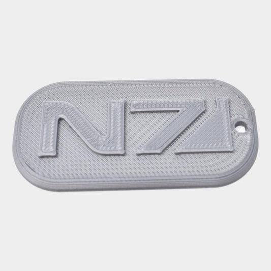 Alliance N7 Mass Effect dogtag - ThingHero by Solutions of Consequence